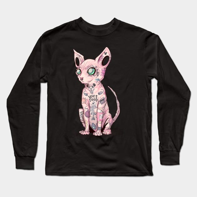 Cattoo Long Sleeve T-Shirt by LVBart